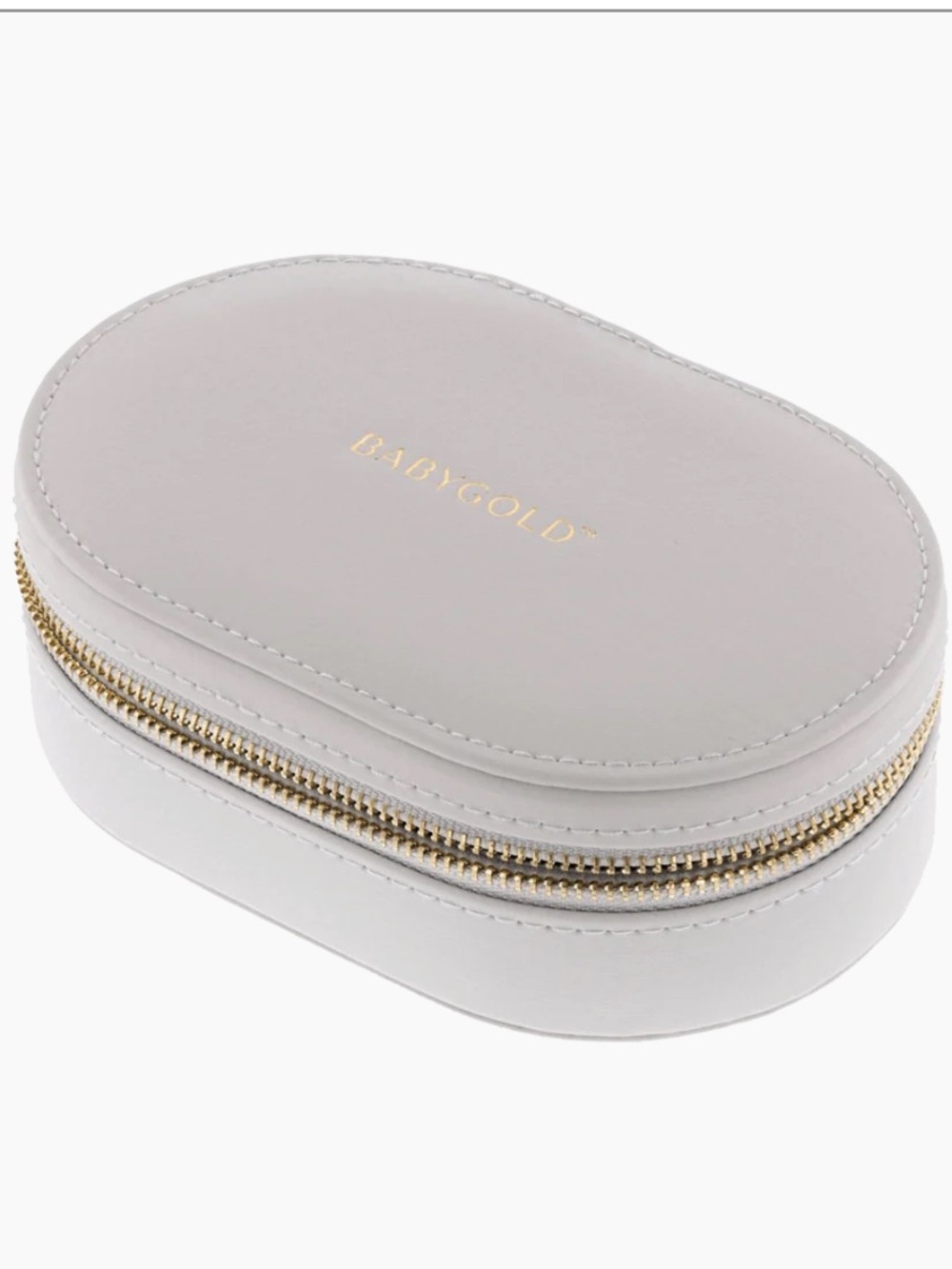 Baby Gold Travel Jewelry Case